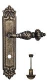Дверная ручка Venezia на планке PL96 мод. Lucrecia (ант. бронза) сантехническая